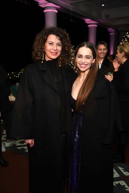 EMILIA CLARKE at Last Christmas Premiere After-party in New York 10/29/2019