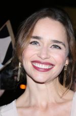 EMILIA CLARKE at Last Christmas Premiere in Paris 10/23/2019