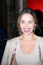 EMILIA CLARKE at Last Christmas Premiere in Paris 10/23/2019