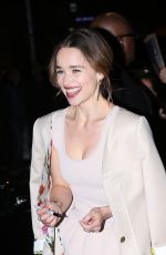 EMILIA CLARKE at Last Christmas Premiere in Paris 10/28/2019