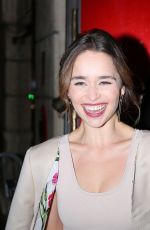 EMILIA CLARKE at Last Christmas Premiere in Paris 10/28/2019