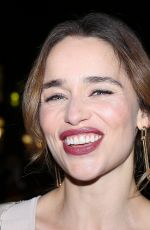 EMILIA CLARKE at Last Christmas Premiere in Paris 10/28/2019