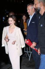 EMILIA CLARKE at Last Christmas Premiere in Paris 10/28/2019