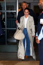 EMILIA CLARKE Leaves Whitby Hotel in New York 10/28/2019
