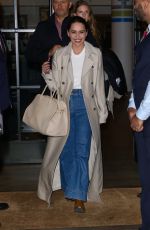 EMILIA CLARKE Leaves Whitby Hotel in New York 10/28/2019
