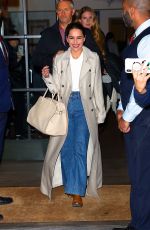 EMILIA CLARKE Leaves Whitby Hotel in New York 10/28/2019