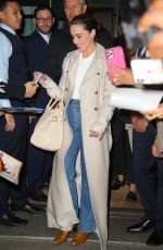 EMILIA CLARKE Leaves Whitby Hotel in New York 10/28/2019