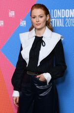 EMILY BEECHAM at Little Joe Premiere at BFI London Film Festival 10/04/2019