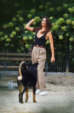 EMILY RATAJKOWSKI Out with Her Dog Colombo in New York 10/07/22019