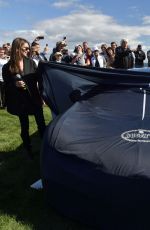 EMILY RATAJKOWSKI Unveils Bugatti Chiron at Audrain