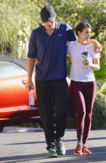 EMMA ROBERTS and Garrett Hedlund Out Hiking in Los Angeles 10/26/2019