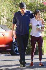 EMMA ROBERTS and Garrett Hedlund Out Hiking in Los Angeles 10/26/2019