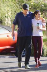 EMMA ROBERTS and Garrett Hedlund Out Hiking in Los Angeles 10/26/2019