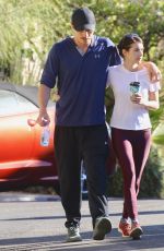EMMA ROBERTS and Garrett Hedlund Out Hiking in Los Angeles 10/26/2019
