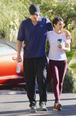 EMMA ROBERTS and Garrett Hedlund Out Hiking in Los Angeles 10/26/2019