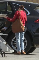 EMMA ROBERTS Arrives at a Studio in Los Angeles 10/18/2019