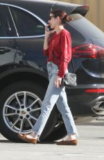 EMMA ROBERTS Arrives at a Studio in Los Angeles 10/18/2019