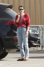 EMMA ROBERTS Arrives at a Studio in Los Angeles 10/18/2019