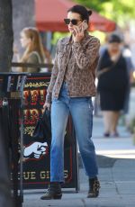 EMMA ROBERTS Leaves Spitfire Girl Giftshop in Los Feliz 10/03/2019