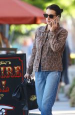 EMMA ROBERTS Leaves Spitfire Girl Giftshop in Los Feliz 10/03/2019