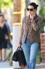 EMMA ROBERTS Leaves Spitfire Girl Giftshop in Los Feliz 10/03/2019