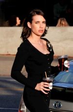 EMMA ROBERTS Out for a Coffee in Los Angeles 10/17/2019
