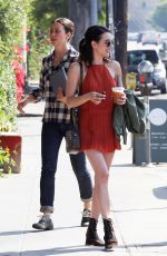 EMMA ROBERTS Out for Lunch in Los Feliz 10/09/2019
