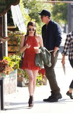 EMMA ROBERTS Out for Lunch in Los Feliz 10/09/2019