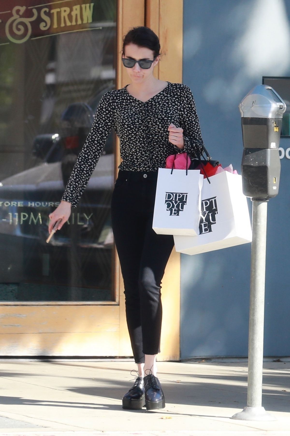 EMMA ROBERTS Out Shopping in Los Angeles 10/02/2019 – HawtCelebs