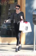 EMMA ROBERTS Out Shopping in Los Angeles 10/02/2019