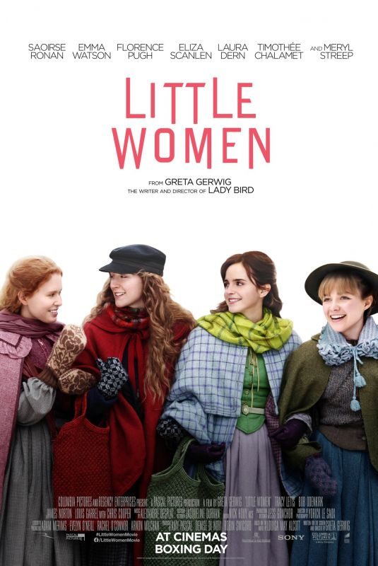 EMMA WATSON and SAOIRSE RONAN – Little Women Posters and Trailer