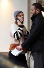 EMMA WATSON Out Kissing Mistery Man in London 10/24/2019