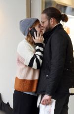 EMMA WATSON Out Kissing Mistery Man in London 10/24/2019