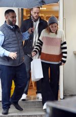 EMMA WATSON Out Kissing Mistery Man in London 10/24/2019