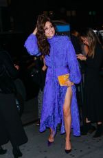 EMMY ROSSUM Arrives at Museum of Modern Love Pop Up Event in New York 10/10/2019