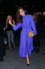 EMMY ROSSUM Arrives at Museum of Modern Love Pop Up Event in New York 10/10/2019