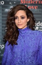 EMMY ROSSUM at Museum of Modern Love Premiere in New York 10/10/2019