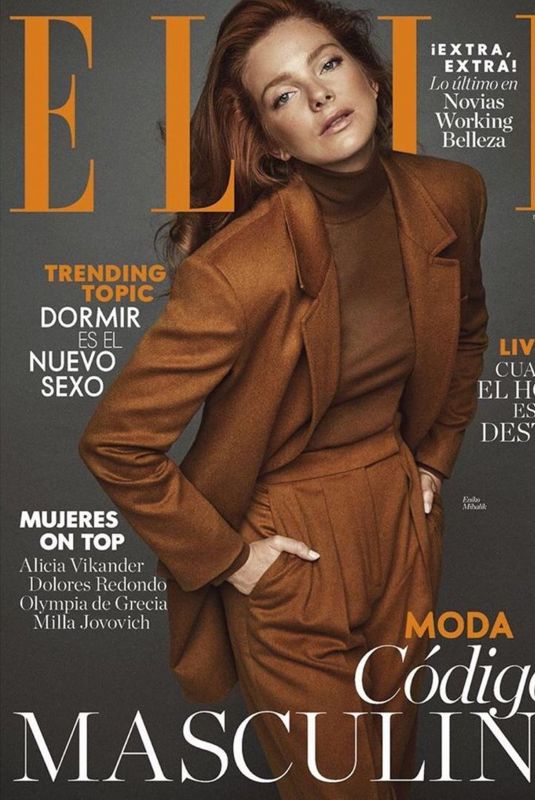 ENIKO MIHALIK in Elle Magazine, Spain November 2019