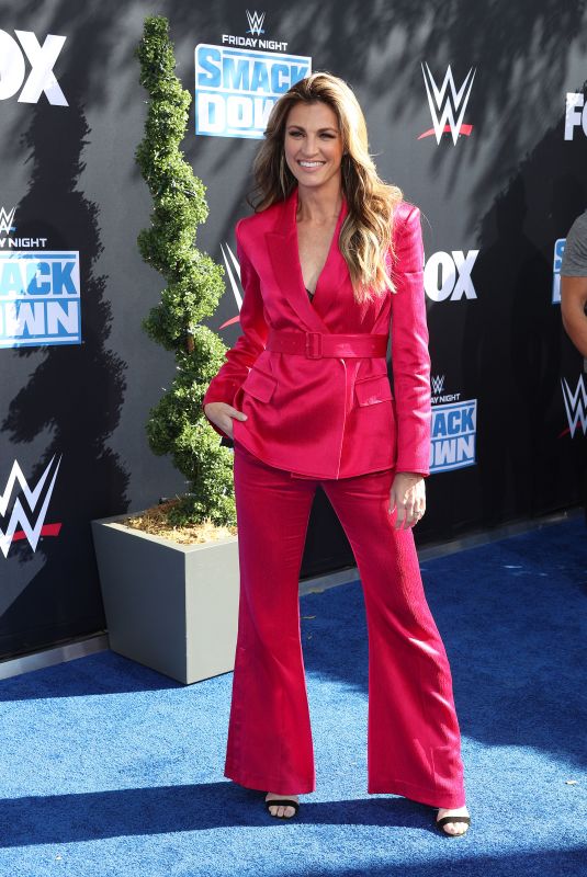 ERIN ANDREWS at WWE Friday Night Smackdown on Fox Premiere in Los Angeles 10/04/2019