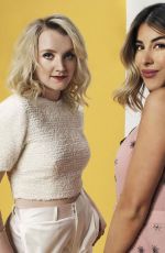 EVANNA LYNCH and DANIELLA MONET in Raise Vegan Magazine, Fall 2019