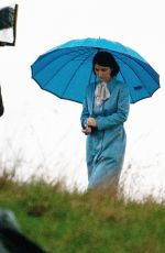 EVE HEWSON and SIMONA BROWN on the Set of Behind Her Eyes in London 10/01/2019