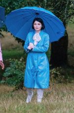 EVE HEWSON and SIMONA BROWN on the Set of Behind Her Eyes in London 10/01/2019