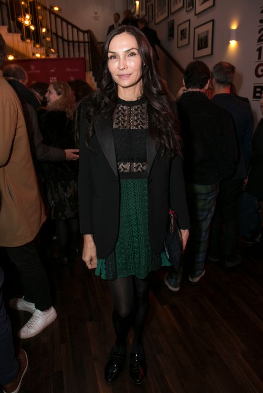 FAMKE JANSSEN at Lungs Play After-party in London 10/19/2019