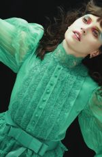 FELICITY JONES in Violet Book, October 2019