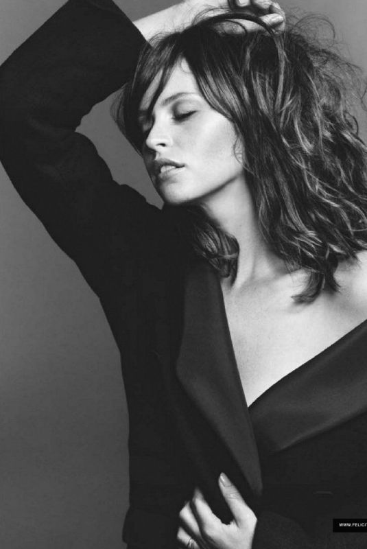 FELICITY JONES in Vogue Magazine, UK November 2019