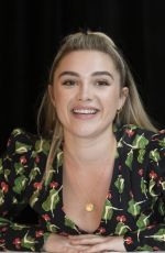 FLORENCE PUGH at Little Women Press Conference in Beverly Hills 10/28/2019