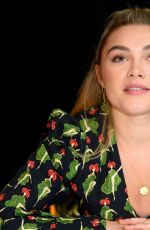 FLORENCE PUGH at Little Women Press Conference in Los Angeles 10/28/2019