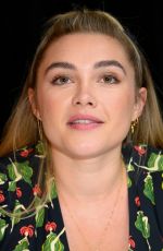 FLORENCE PUGH at Little Women Press Conference in Los Angeles 10/28/2019