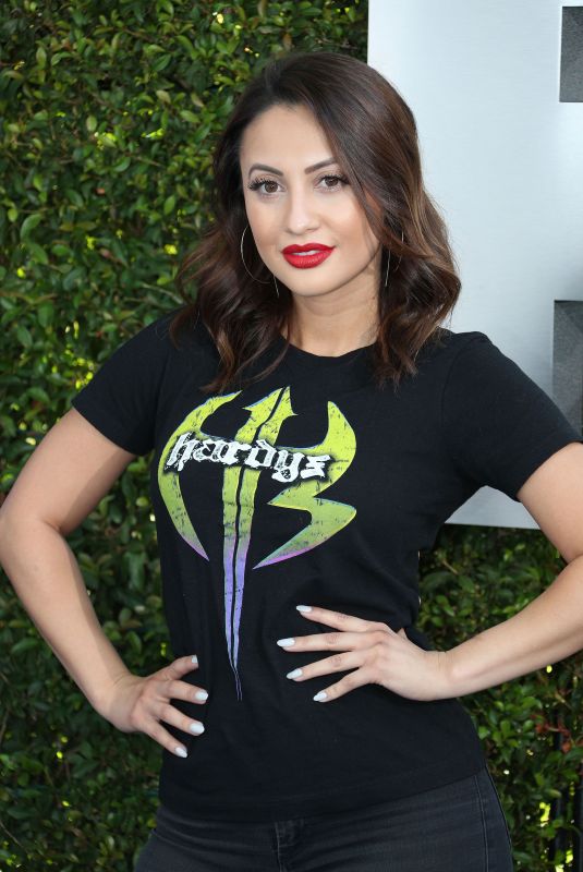 FRANCIA RAISA at WWE Friday Night Smackdown on Fox Premiere in Los Angeles 10/04/2019