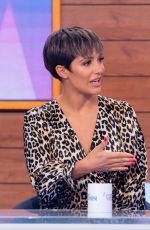 FRANKIE BRIDGE at Loose Women Show in London 10/10/2019